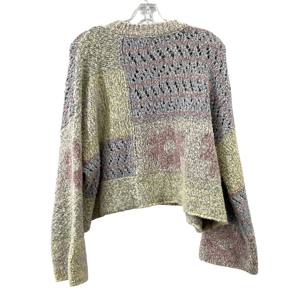 Sincerely Jules Multicolor Patchwork Sweater - image 5